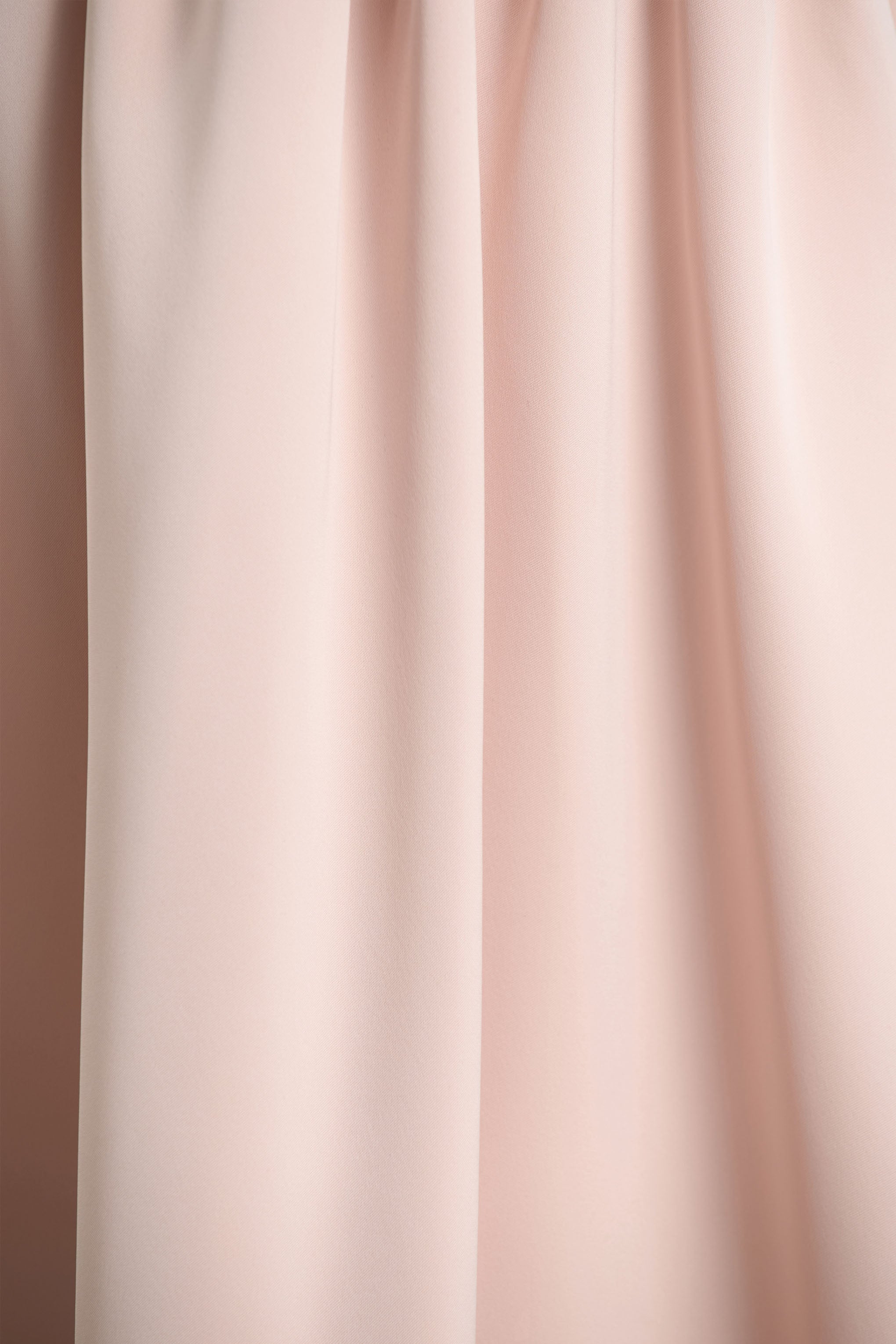 Agafay | Rose Pink Satin Short-Sleeve Bardot Wrap Midi Dress With Bow Detail