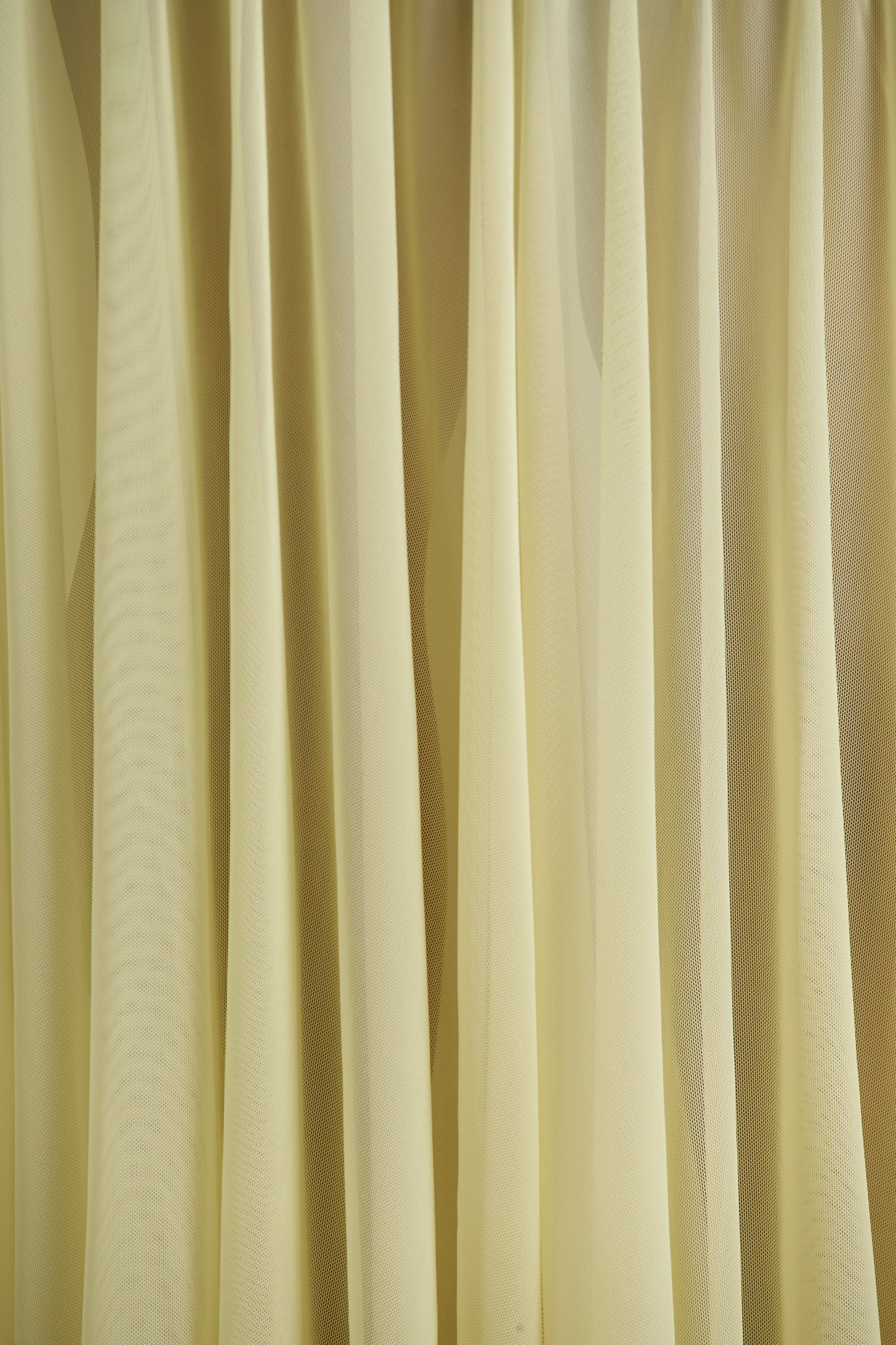 Meggie | Lemon Plunge-Neck Twisted Maxi Dress With Chiffon Skirt